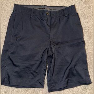 Under Armour Men's Black Golf Shorts
